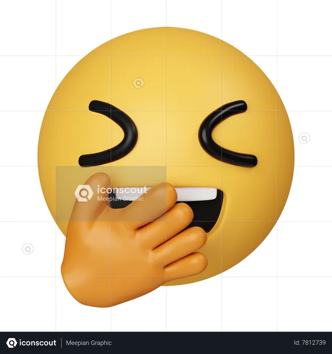 Reír Emoji 3D Icon