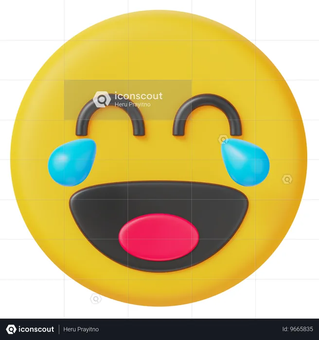 Risa Emoji 3D Icon