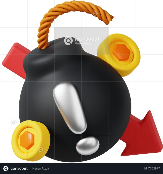 Risk 3D Icon download in PNG, OBJ or Blend format