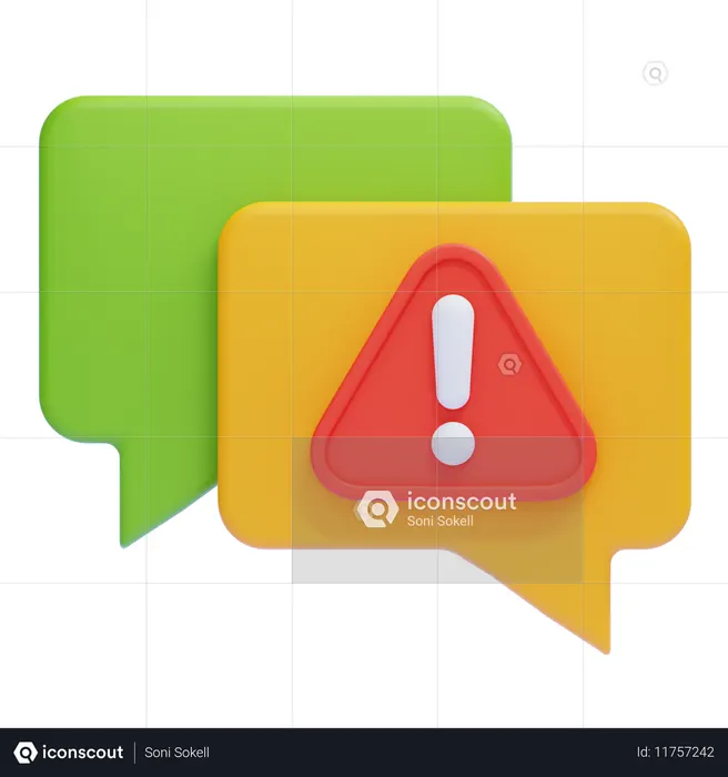 Risk Discussion  3D Icon