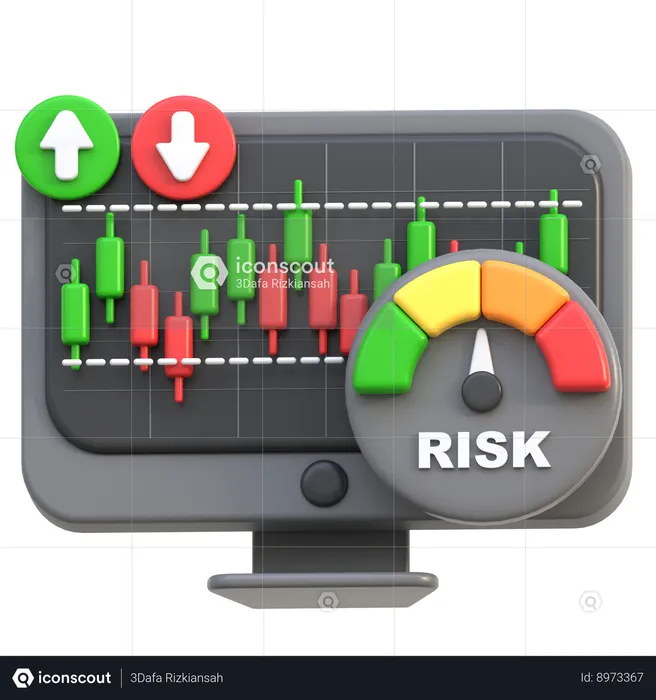 Risk Management  3D Icon