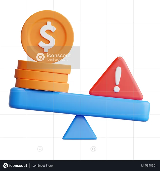 Risk Management  3D Icon