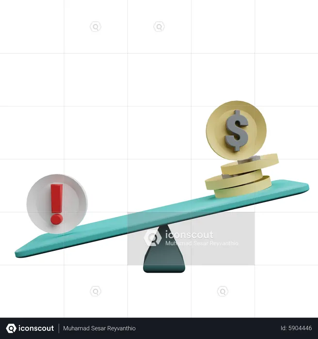 Risk Management  3D Icon