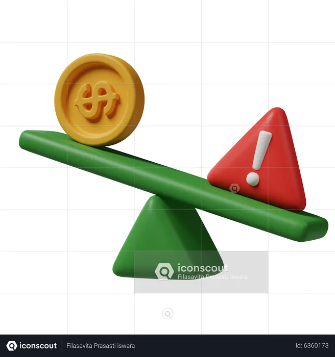 Risk Management  3D Icon