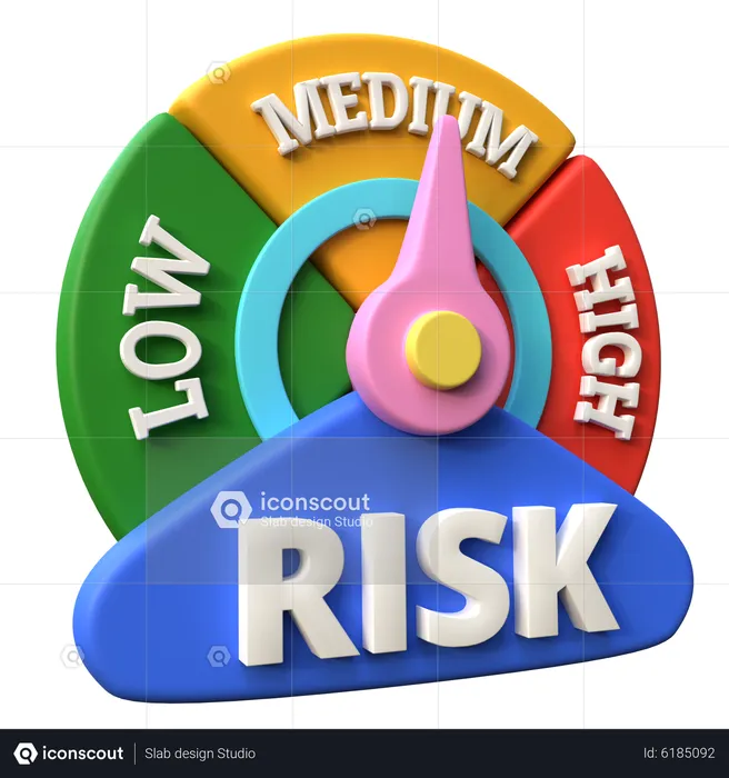 Risk Rating  3D Icon