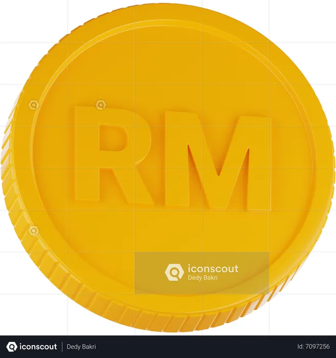 RM  3D Icon