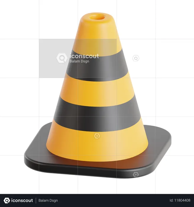 Road Cone  3D Icon