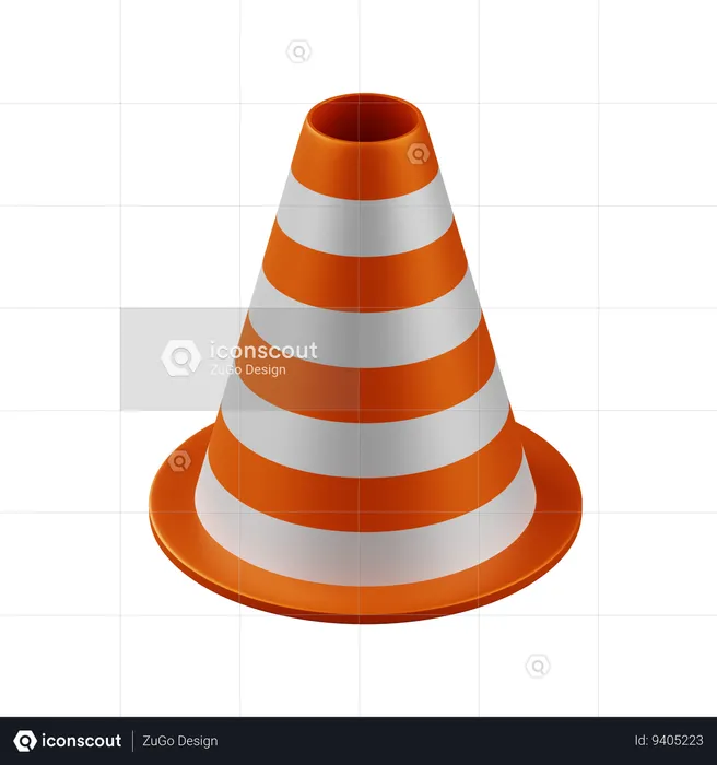 Road Cone  3D Icon