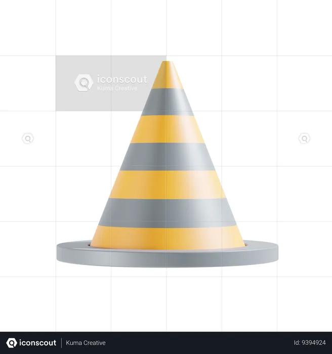 Road Cone  3D Icon