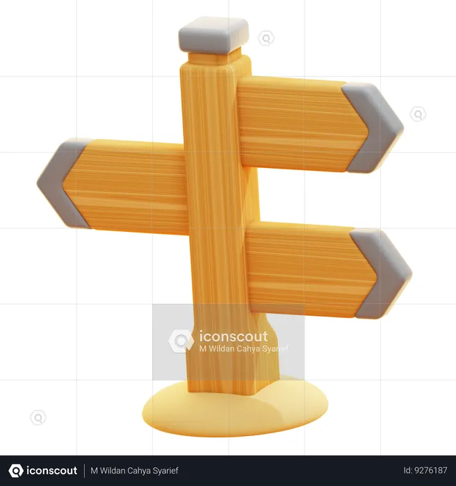 ROAD SIGN  3D Icon