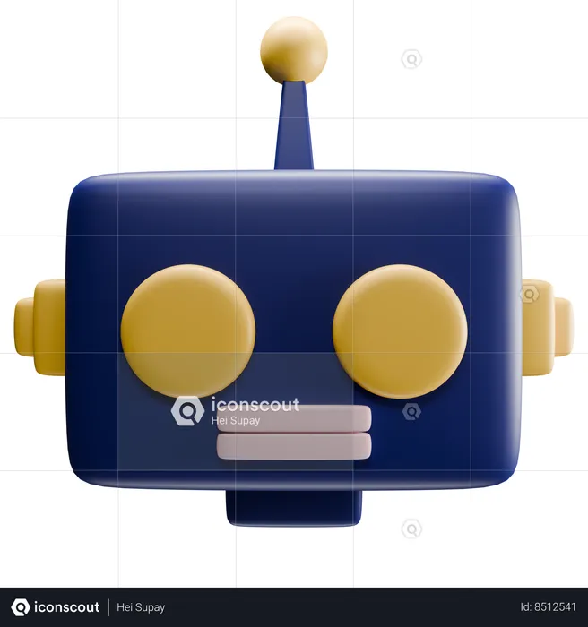 Robot  3D Icon