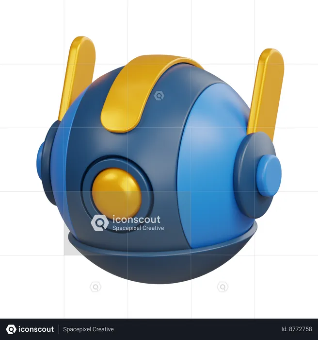 Robot  3D Icon