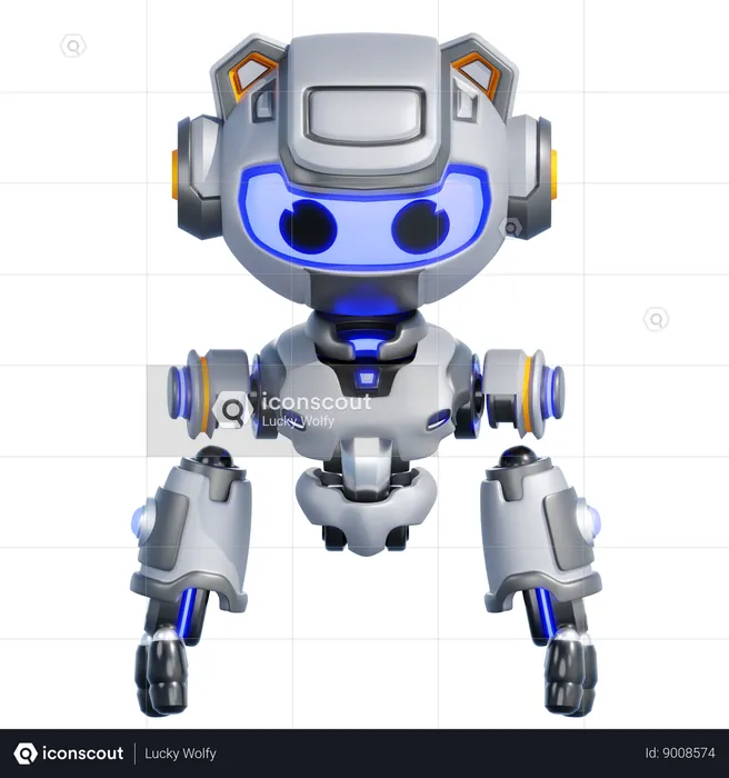 Robot  3D Illustration