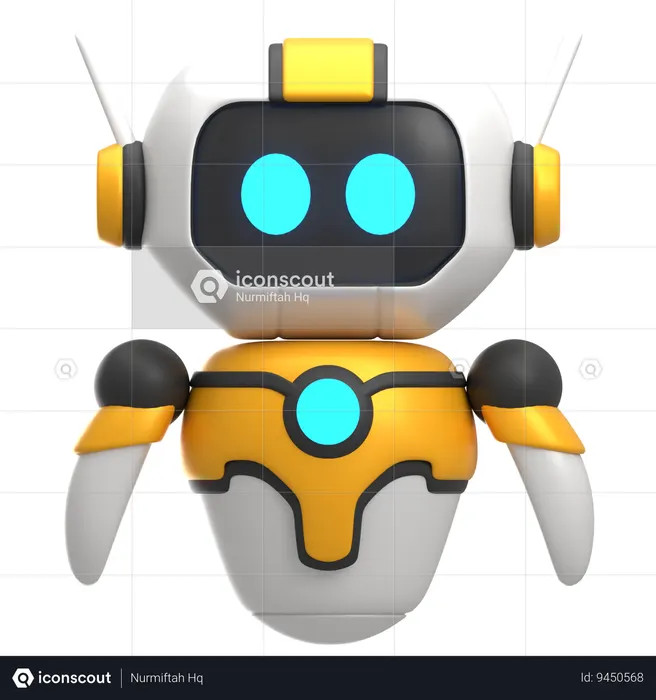 Robot  3D Icon
