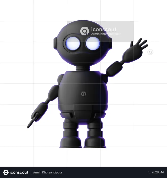 Robot  3D Icon