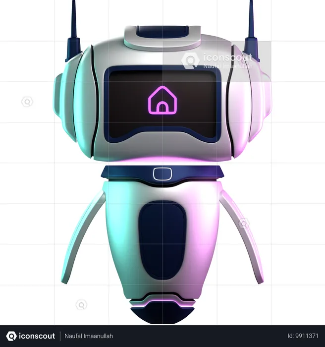 Robot  3D Illustration