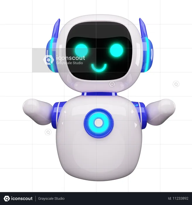 ロボット  3D Icon