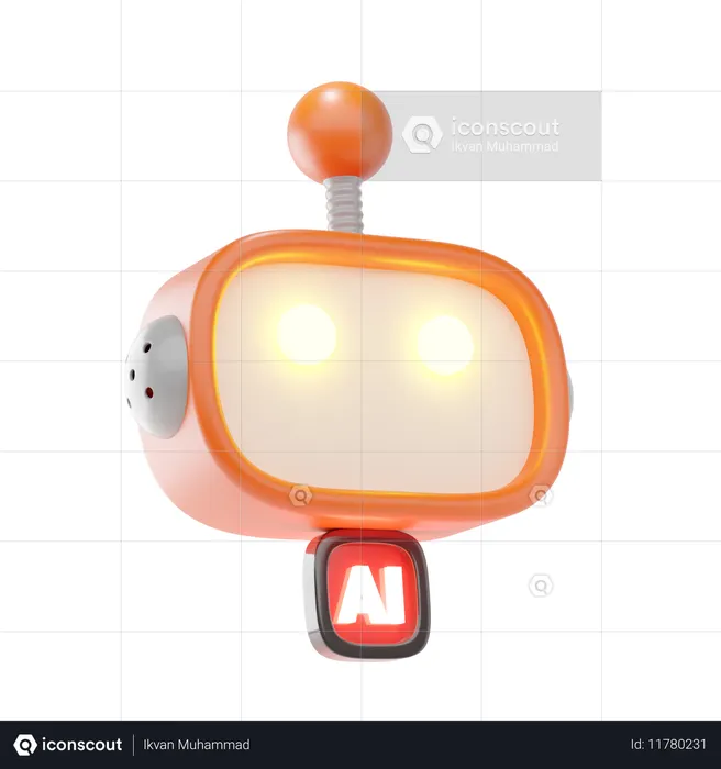 ロボット  3D Icon