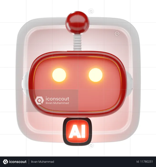 ロボット  3D Icon