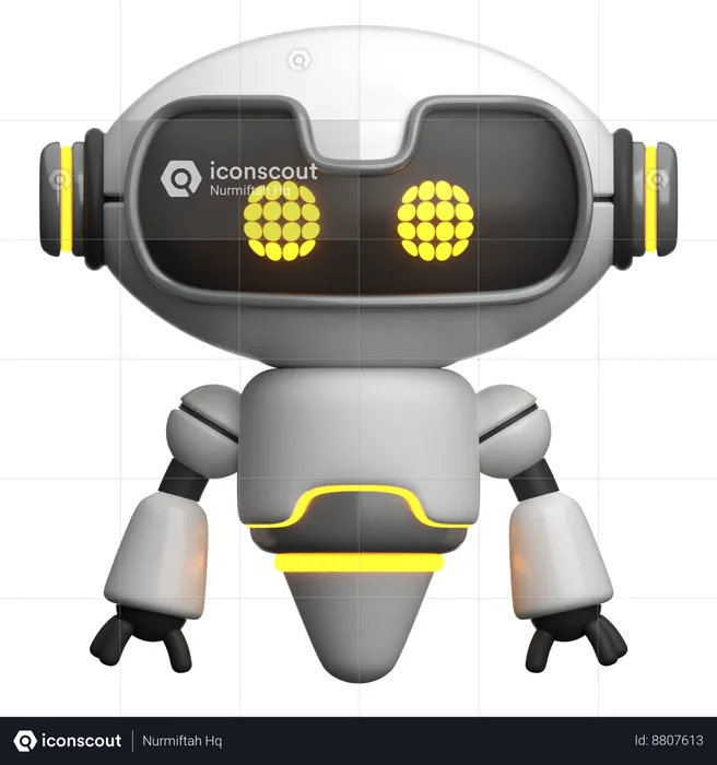 Robot  3D Icon