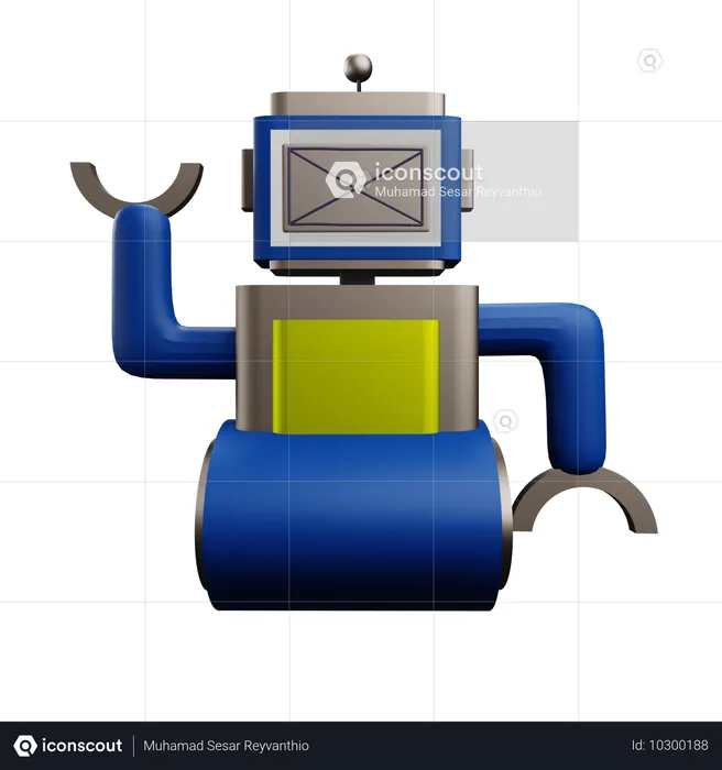 Robot  3D Icon