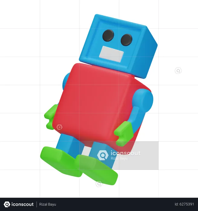 Robot  3D Icon