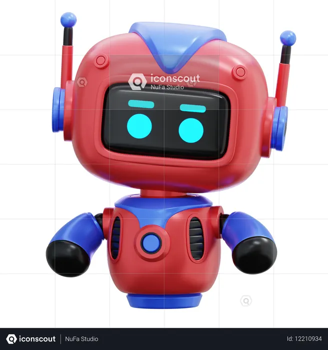Robot  3D Illustration