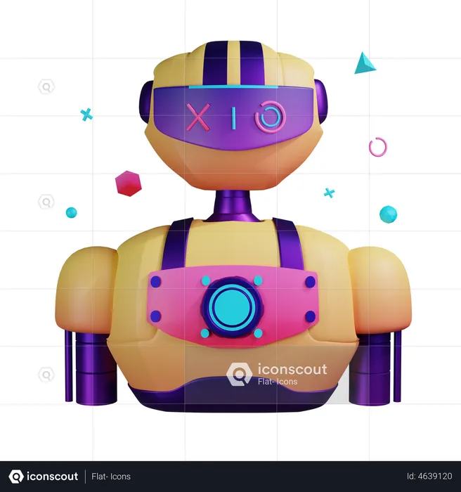 Robot  3D Illustration