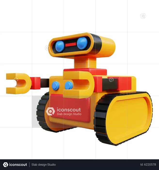 Robot  3D Icon