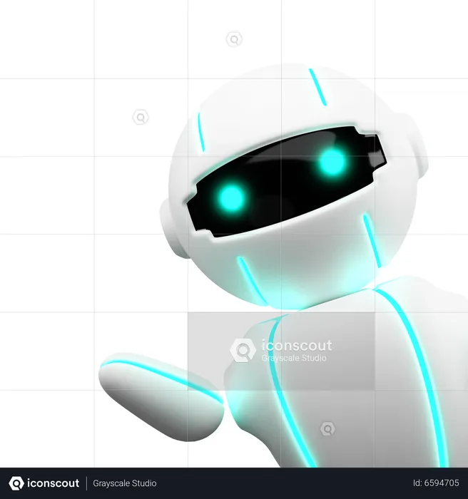 Robot  3D Illustration