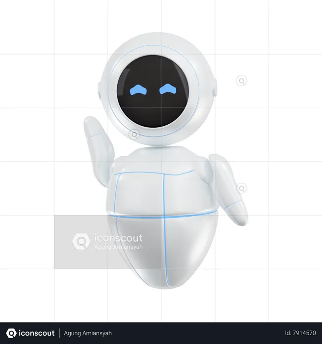 Robot  3D Icon