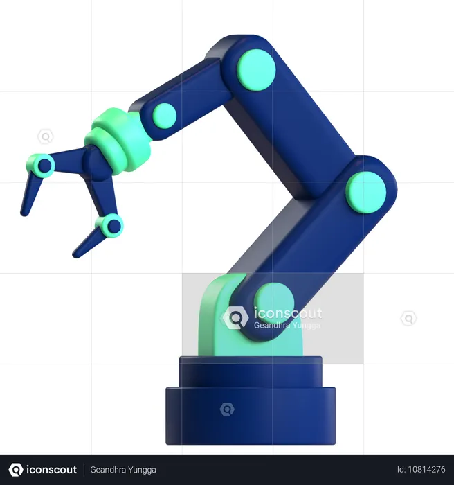 Robot arm  3D Icon