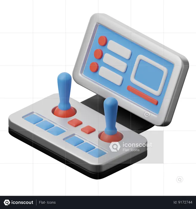 Robot Controller  3D Icon