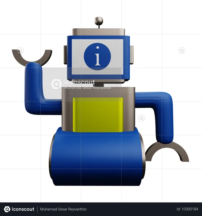 Informations sur le robot  3D Icon