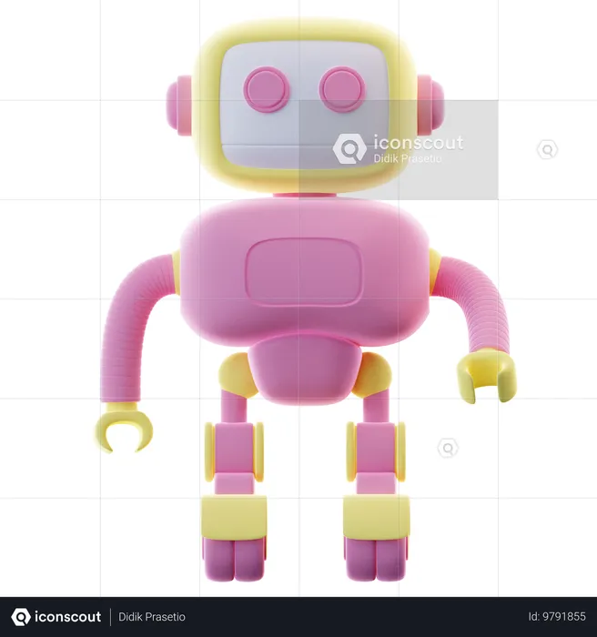 Jouet robot  3D Icon