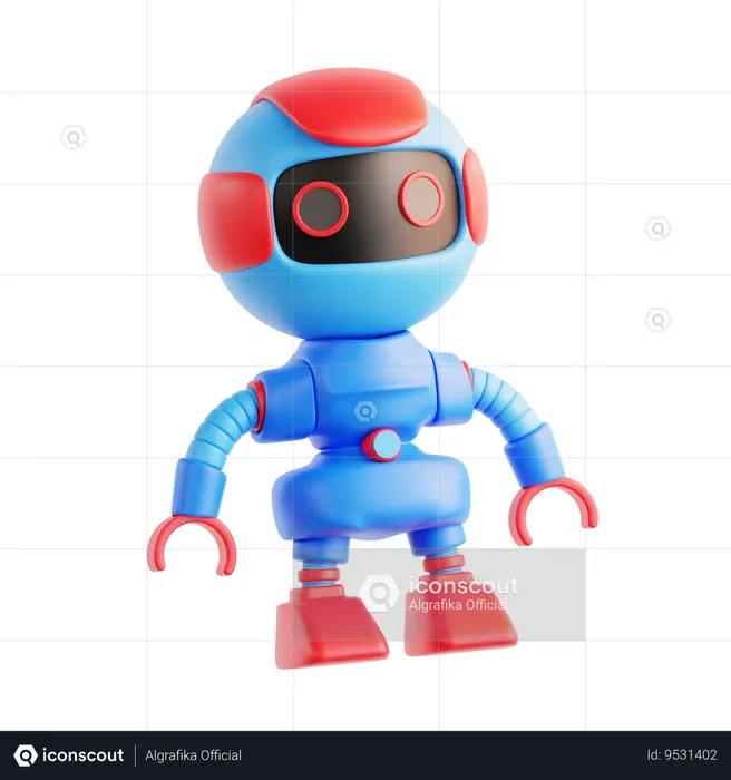 Robot Toy  3D Icon