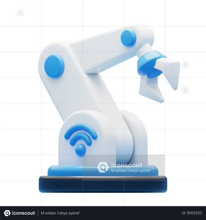 Roboter  3D Icon