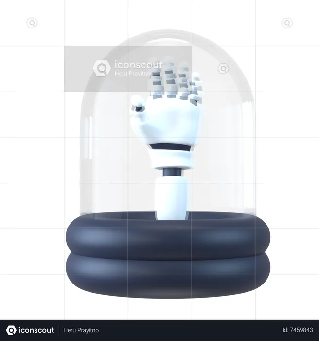 Roboter  3D Icon