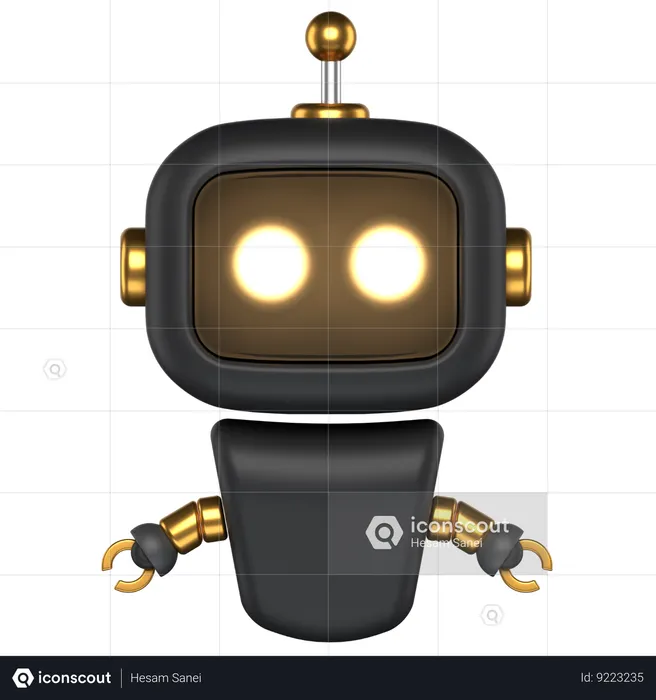 Robotic  3D Icon