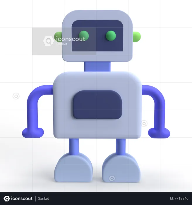 Robotics  3D Icon