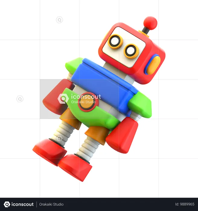 Jouets robots  3D Icon