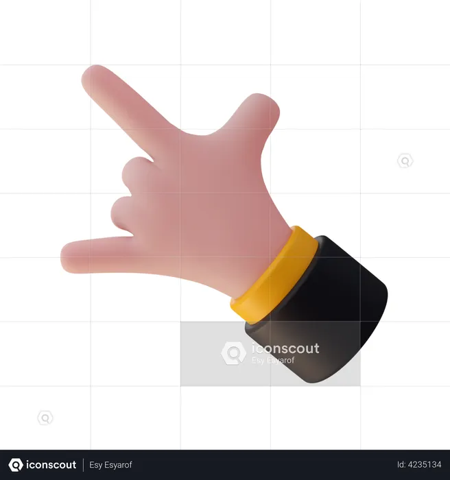 Premium Photo  Hand 3d emoji gesture hands fingers pointing