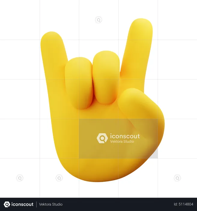 Rocking Sign  3D Icon