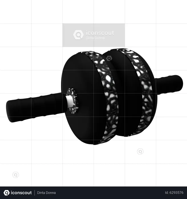 Roda abdominal  3D Icon