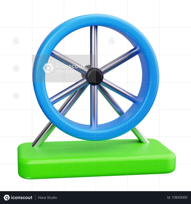 Roda de hamster  3D Icon