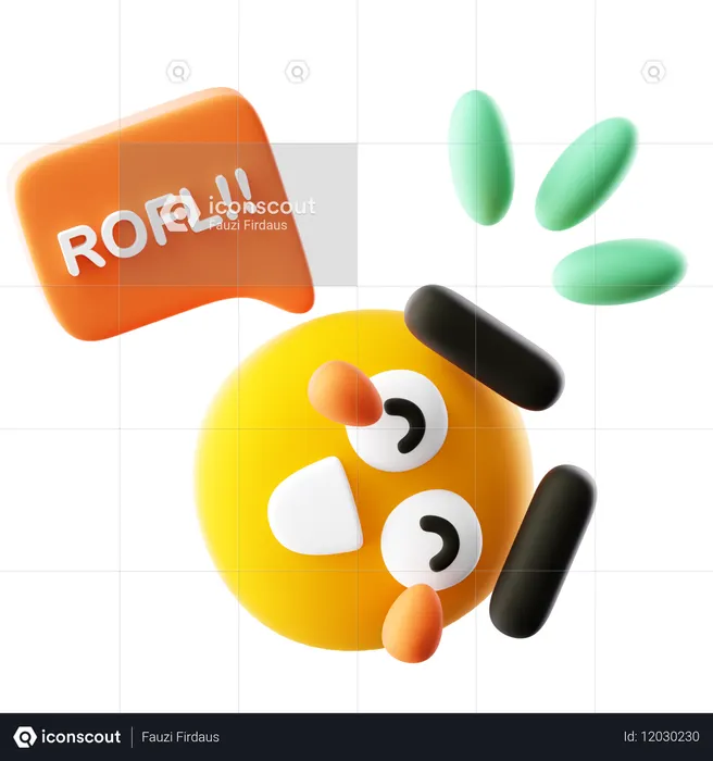 ROFL  3D Icon