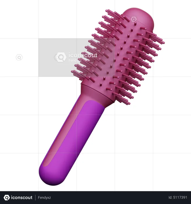 Roll Comb  3D Icon