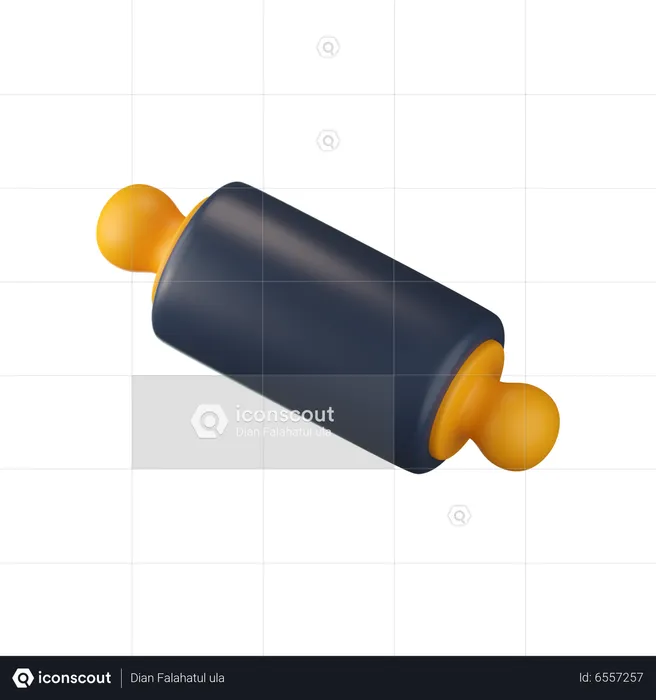 Rolling Pin  3D Icon