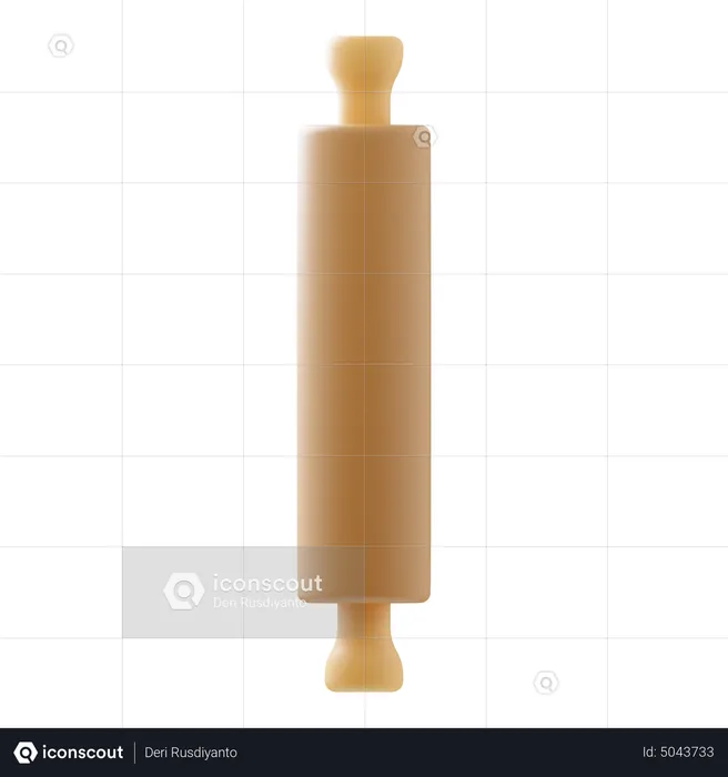 Rolling Pin  3D Icon