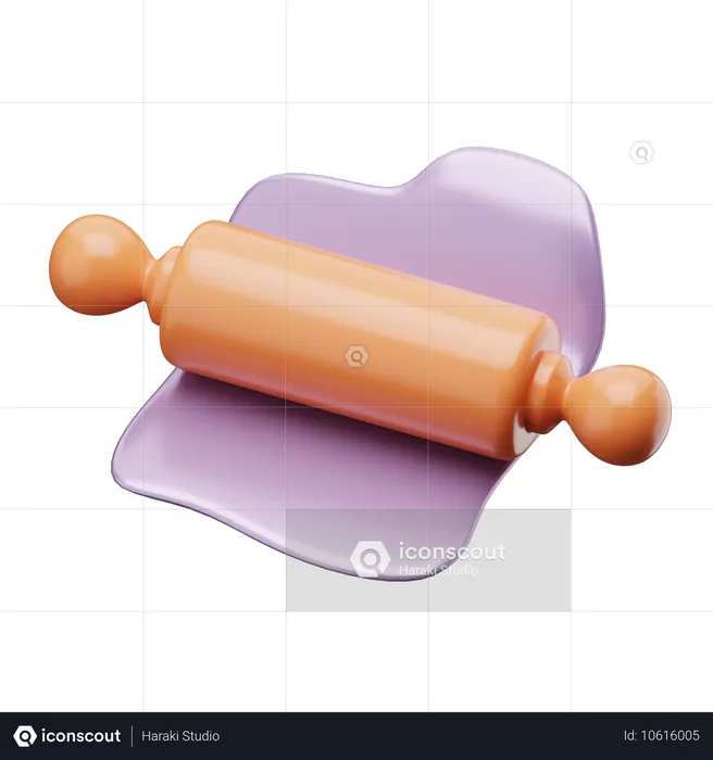 Rollpfanne  3D Icon